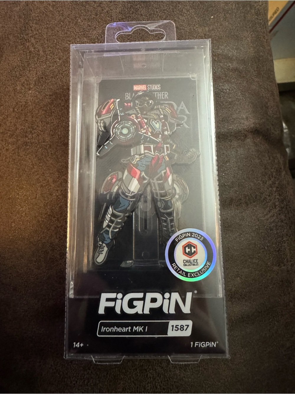 FiGPiN Ironheart MK I Enamel Pin - Multicolor